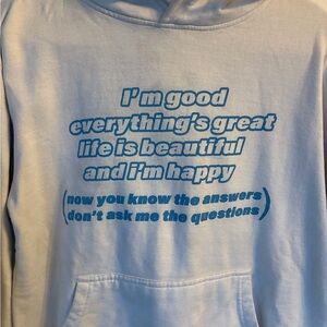 A$AP Rocky x Kamil Xabbas x Lil Uzi Vert Don’t Ask Me Questions Hoody